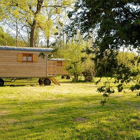 La Ferme Du Marais Poitevin - Roulotte Hotel Benet Buitenkant foto